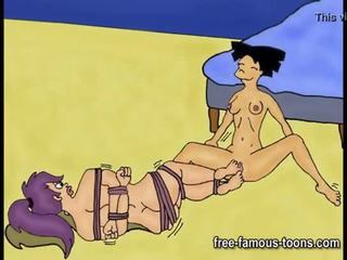 Simpsons et futurama hentaï orgies