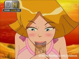 Totally Spies x rated clip - Beach fancy woman Clover