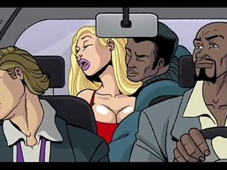 Interracial Cartoon clip