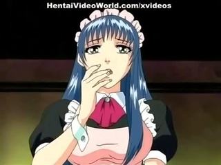 Hentai πορνό βίντεο σε κρεβάτι με ένα ξανθός/ιά έφηβος/η